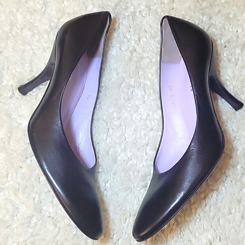 NWOT AUDLEY BUTTER LEATHER pumps Size 37 - Picture 3 of 16